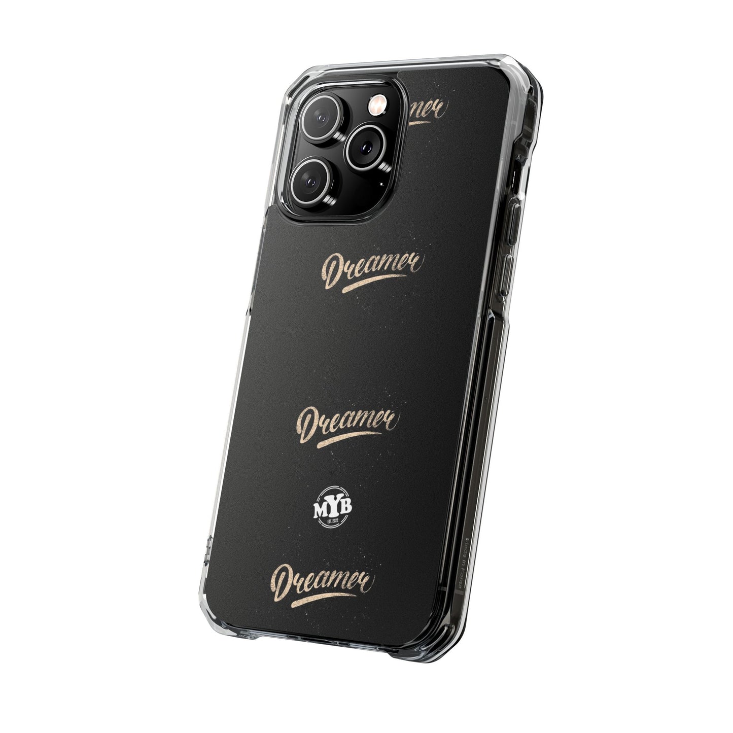 MYB Dreamer Magnetic Clear Impact Case - Stylish Phone Protection