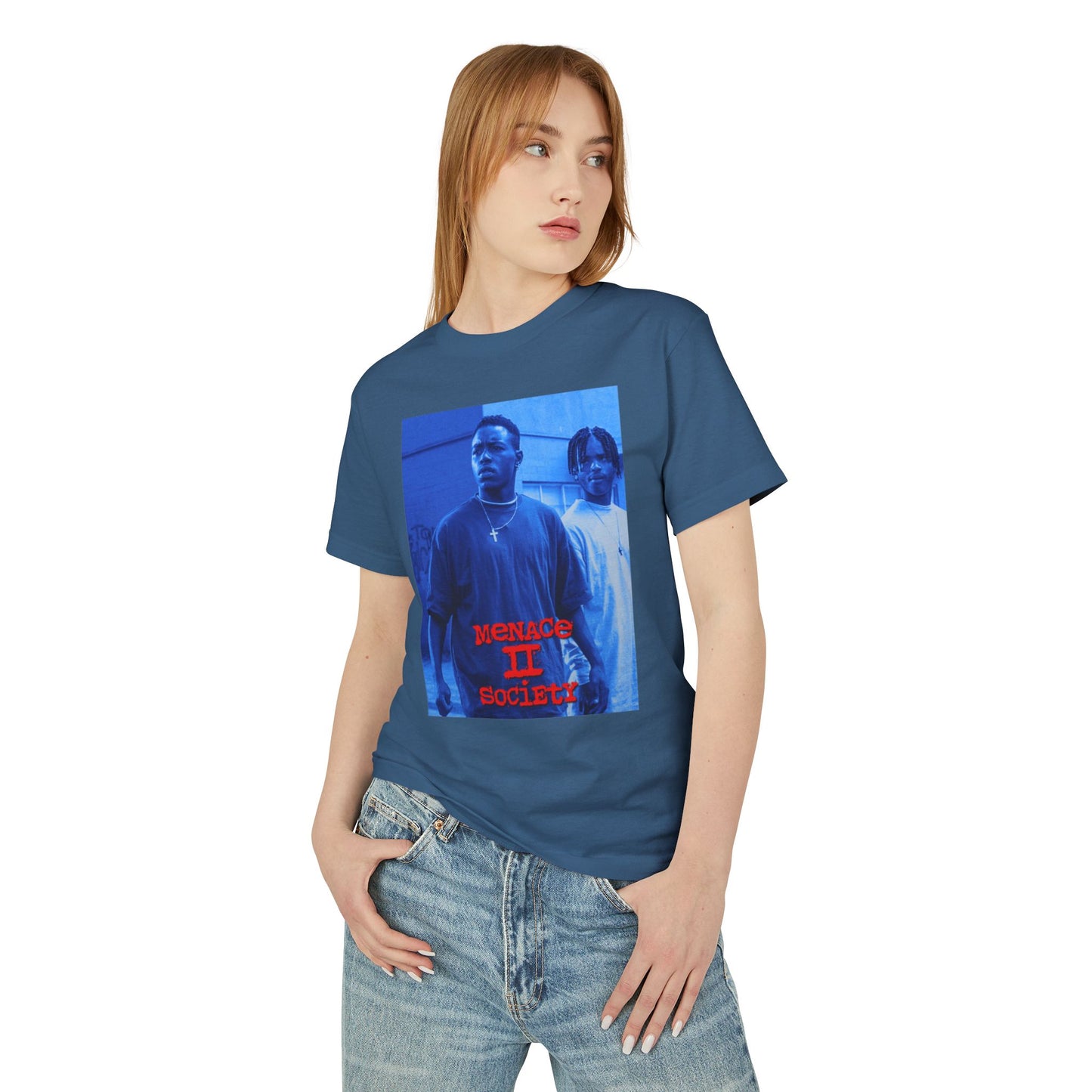MYB Menace II Society Graphic Tee - Unisex Heavyweight Cotton Shirt with Inspirational Quote