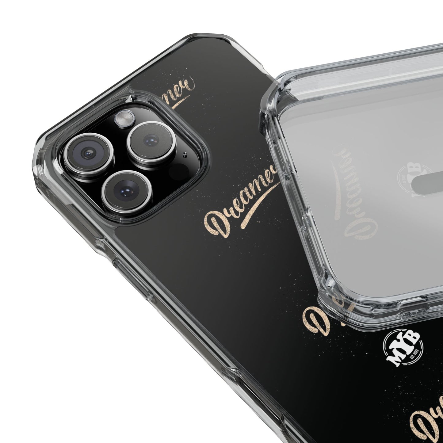MYB Dreamer Magnetic Clear Impact Case - Stylish Phone Protection