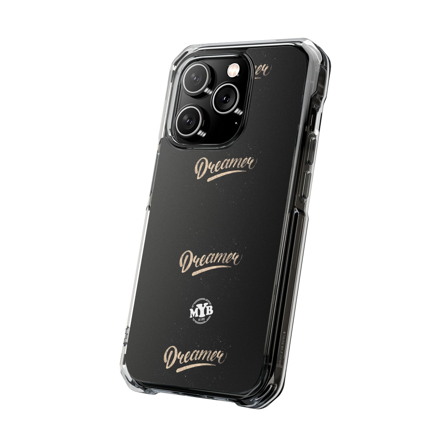 MYB Dreamer Magnetic Clear Impact Case - Stylish Phone Protection