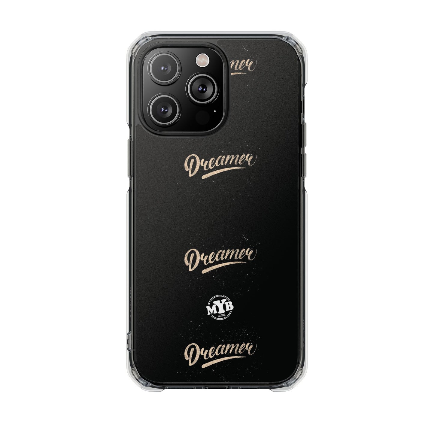 MYB Dreamer Magnetic Clear Impact Case - Stylish Phone Protection