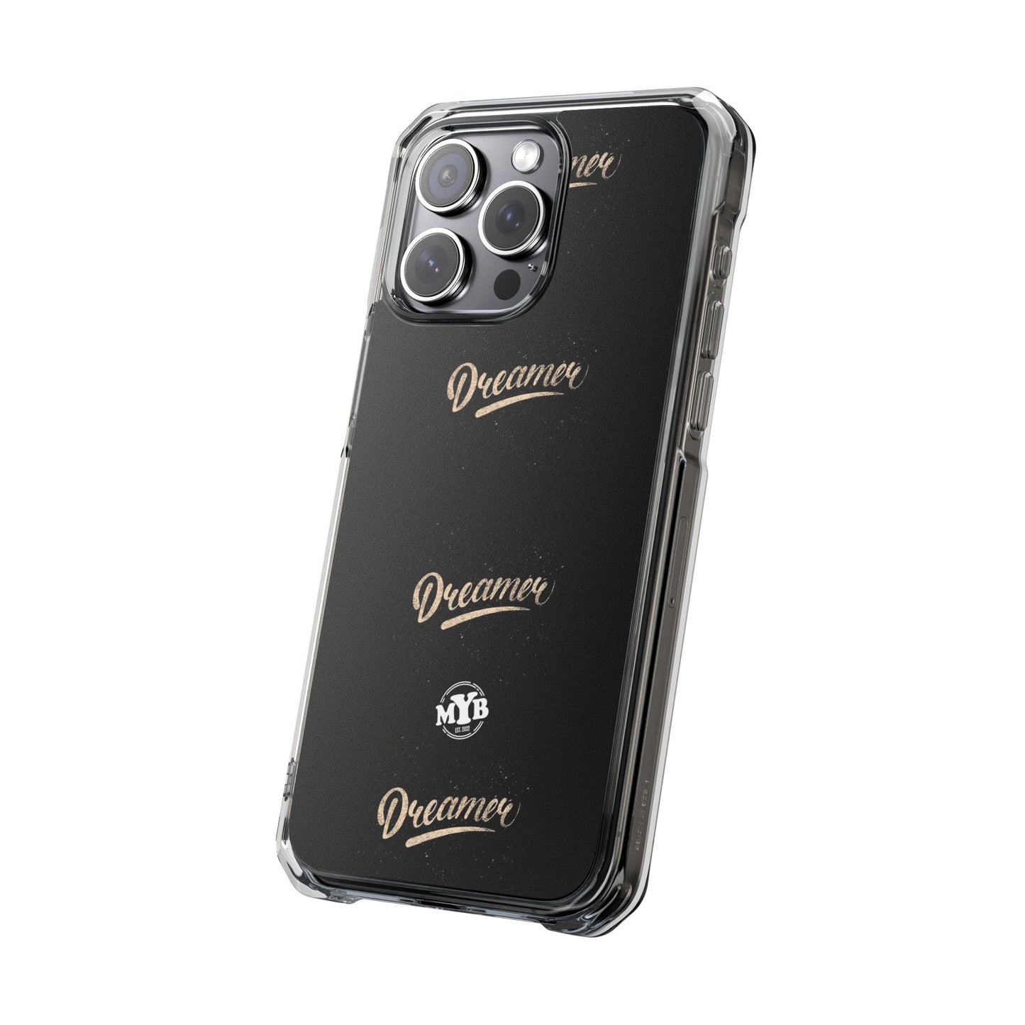 MYB Dreamer Magnetic Clear Impact Case - Stylish Phone Protection