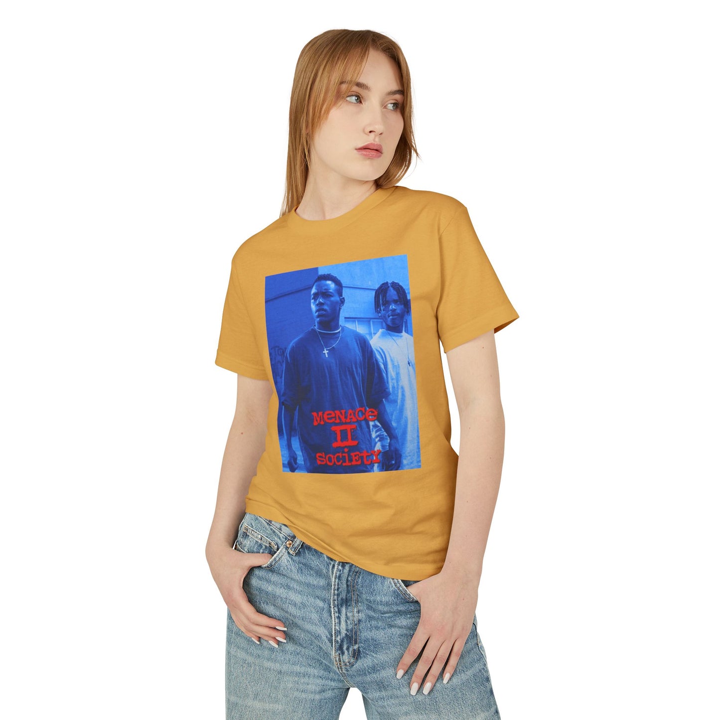 MYB Menace II Society Graphic Tee - Unisex Heavyweight Cotton Shirt with Inspirational Quote