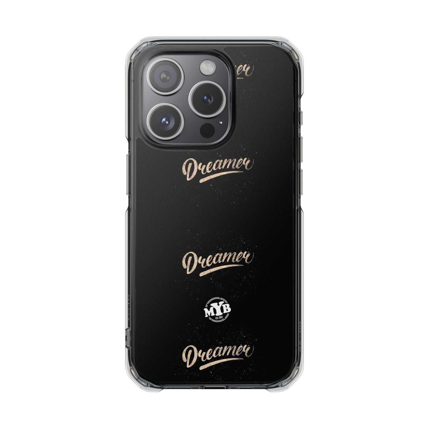 MYB Dreamer Magnetic Clear Impact Case - Stylish Phone Protection