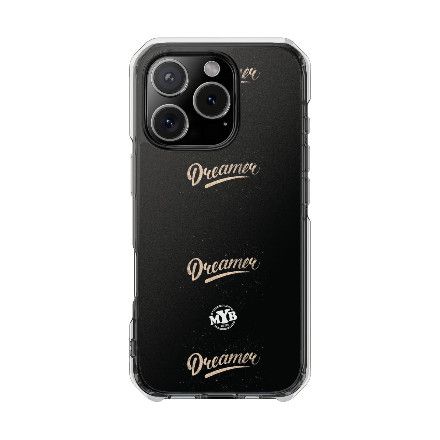 MYB Dreamer Magnetic Clear Impact Case - Stylish Phone Protection
