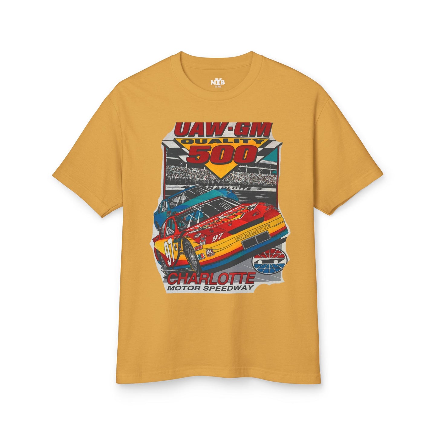 MYB Vintage Race Day Graphic Tee - UAW-GM 500 Edition