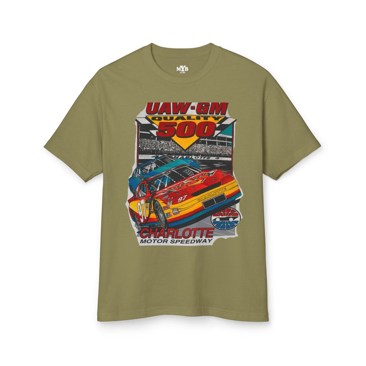 MYB Vintage Race Day Graphic Tee - UAW-GM 500 Edition
