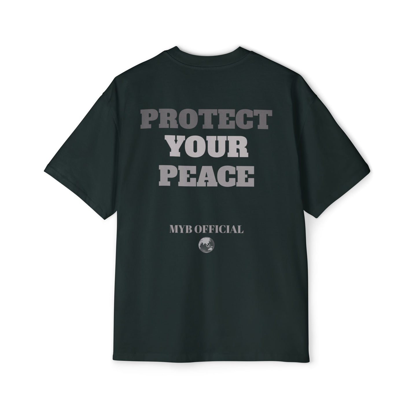 Protect Your Peace Tee — Men’s Oversized Graphic T‑Shirt