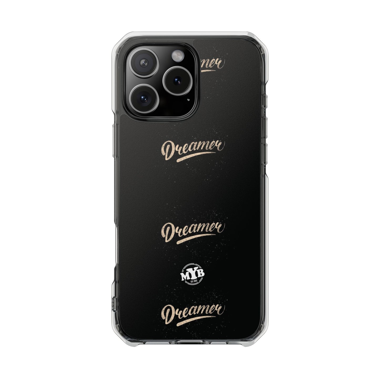 MYB Dreamer Magnetic Clear Impact Case - Stylish Phone Protection