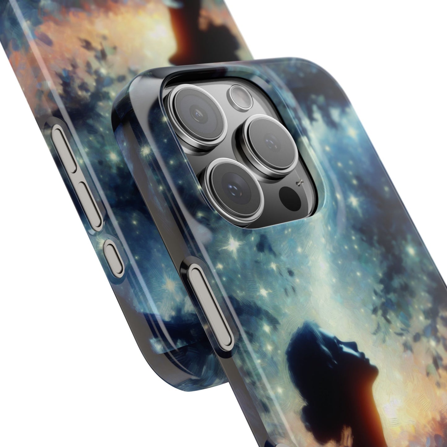 MYB Dreamer Slim Phone Case - Starry Night Design for Dreamers & Nature Lovers