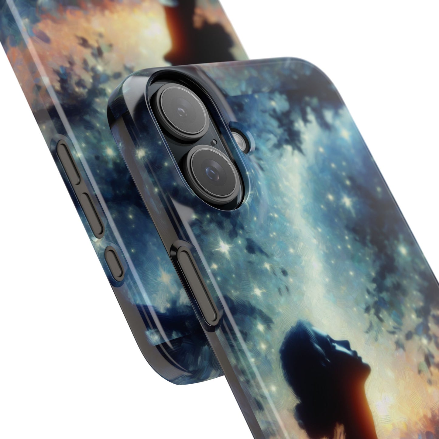 MYB Dreamer Slim Phone Case - Starry Night Design for Dreamers & Nature Lovers