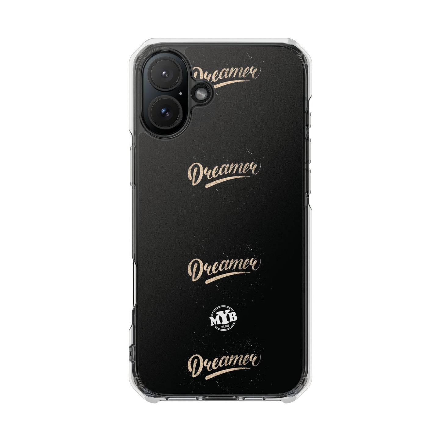 MYB Dreamer Magnetic Clear Impact Case - Stylish Phone Protection