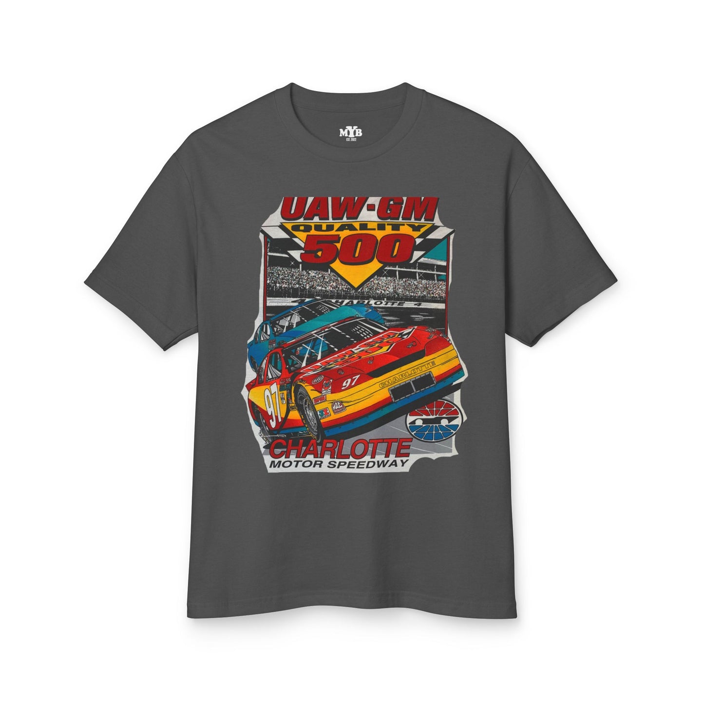 MYB Vintage Race Day Graphic Tee - UAW-GM 500 Edition