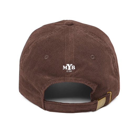 Dream Big Always Embroidered Corduroy Cap