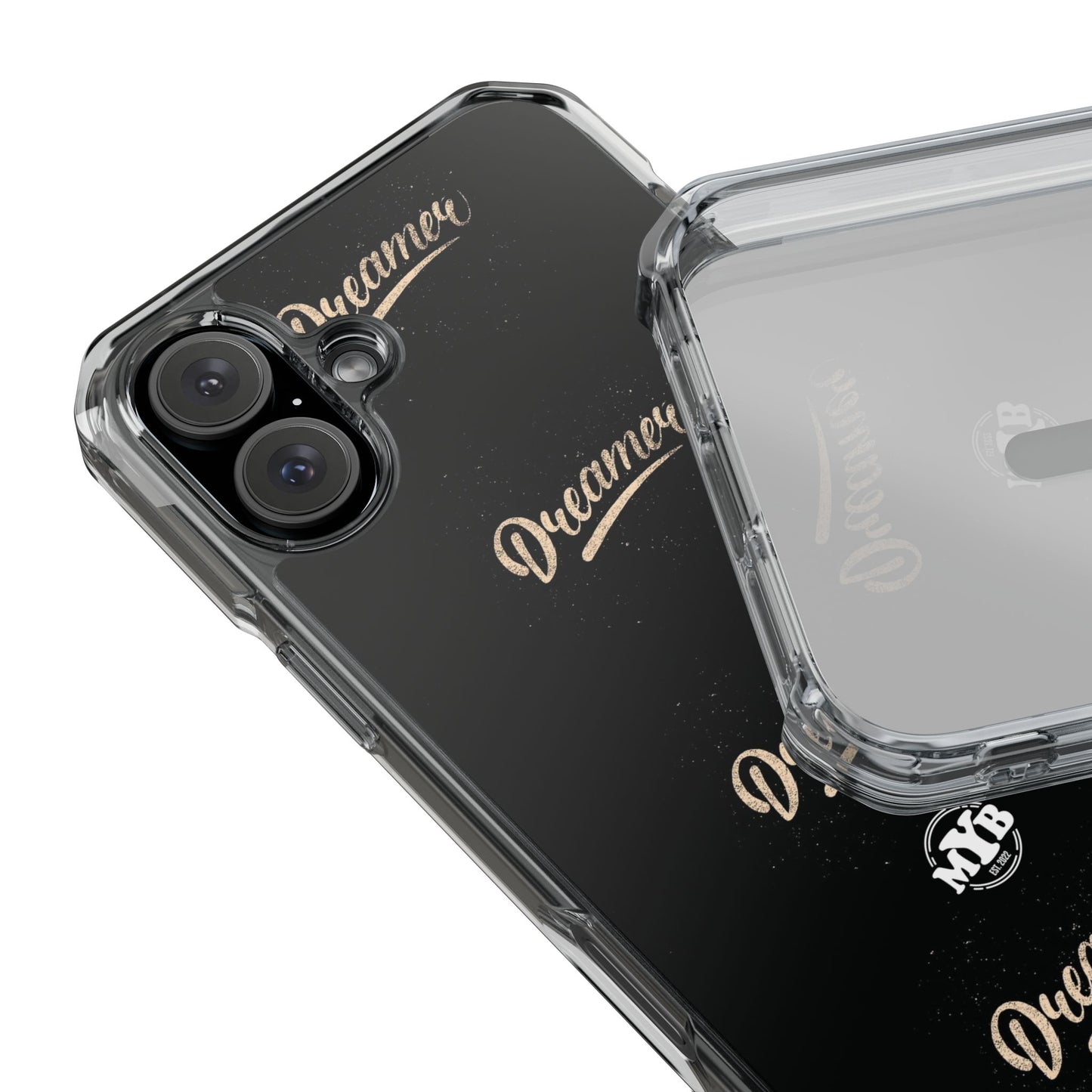 MYB Dreamer Magnetic Clear Impact Case - Stylish Phone Protection