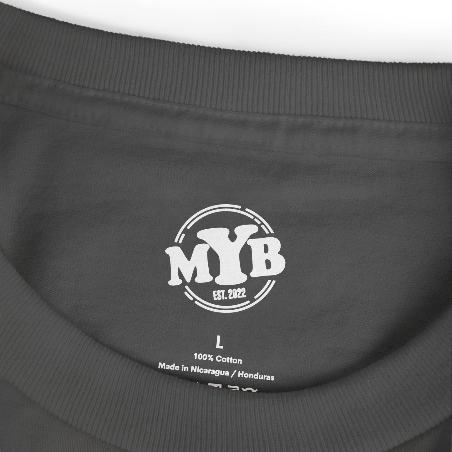 MYB Menace II Society Graphic Tee - Unisex Heavyweight Cotton Shirt with Inspirational Quote