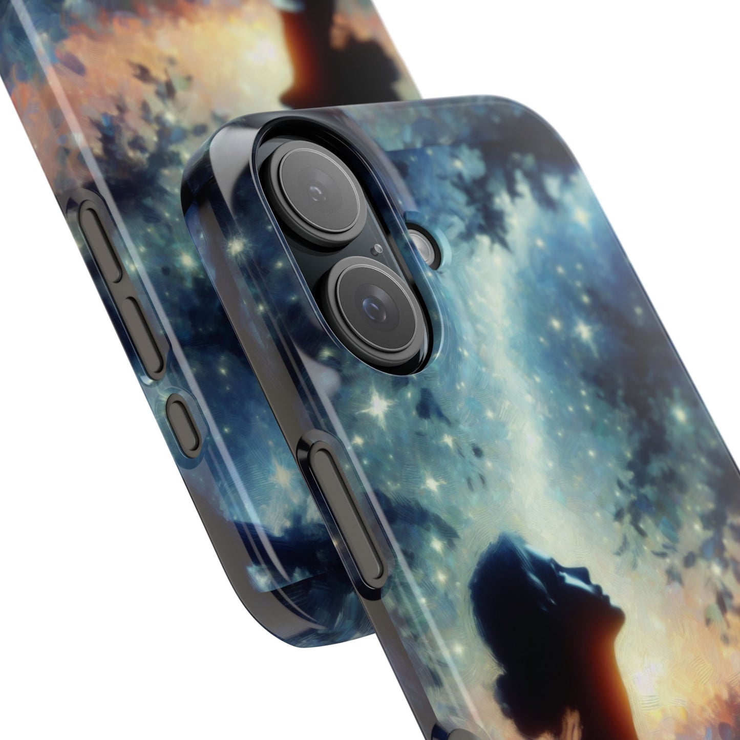 MYB Dreamer Slim Phone Case - Starry Night Design for Dreamers & Nature Lovers