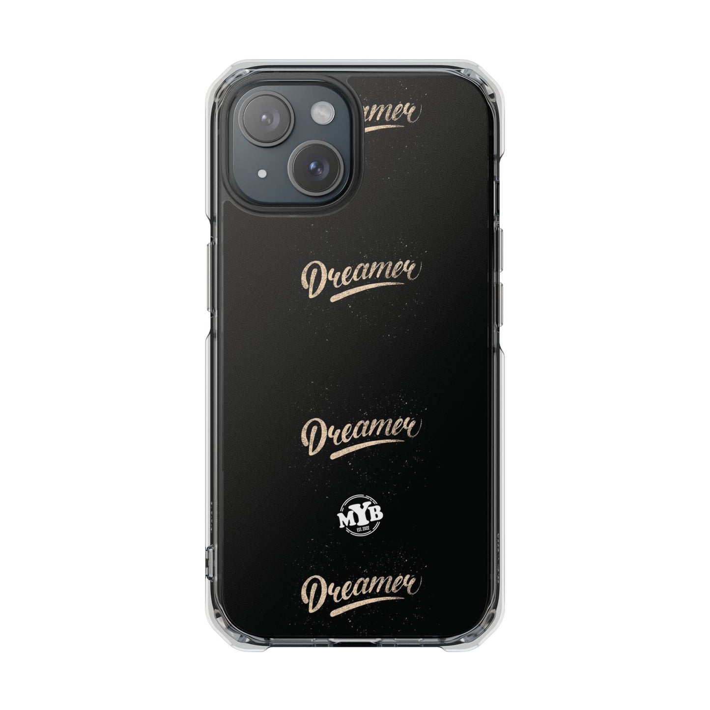 MYB Dreamer Magnetic Clear Impact Case - Stylish Phone Protection