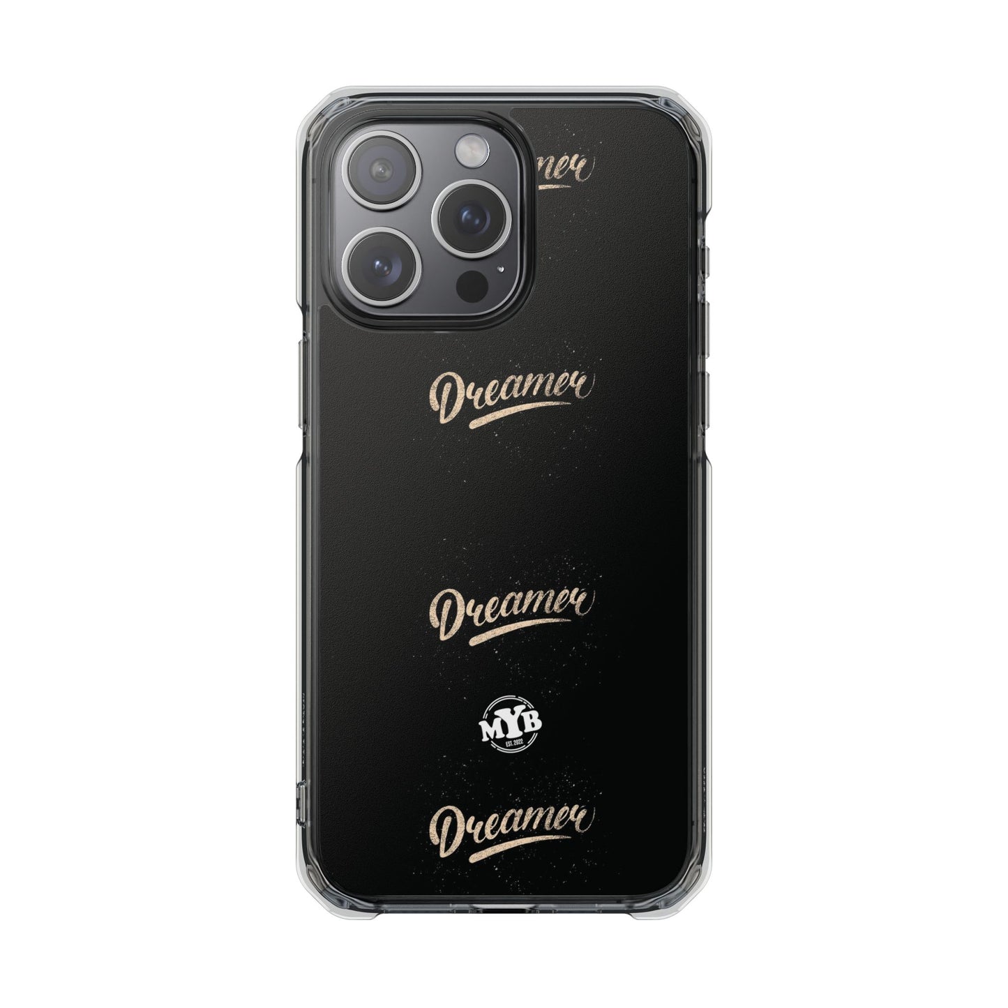 MYB Dreamer Magnetic Clear Impact Case - Stylish Phone Protection
