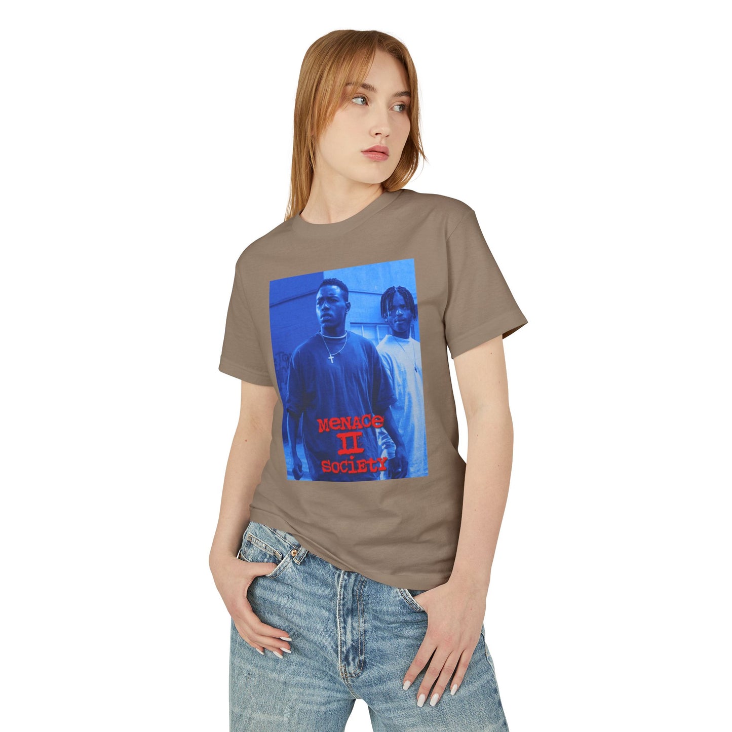 MYB Menace II Society Graphic Tee - Unisex Heavyweight Cotton Shirt with Inspirational Quote