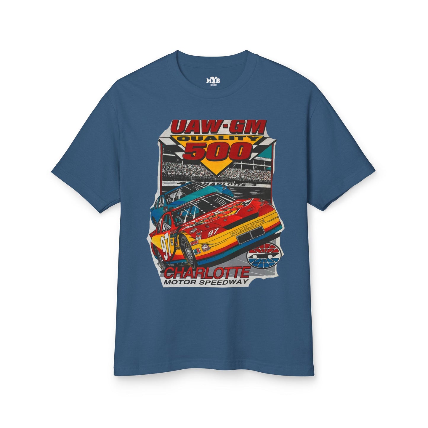 MYB Vintage Race Day Graphic Tee - UAW-GM 500 Edition