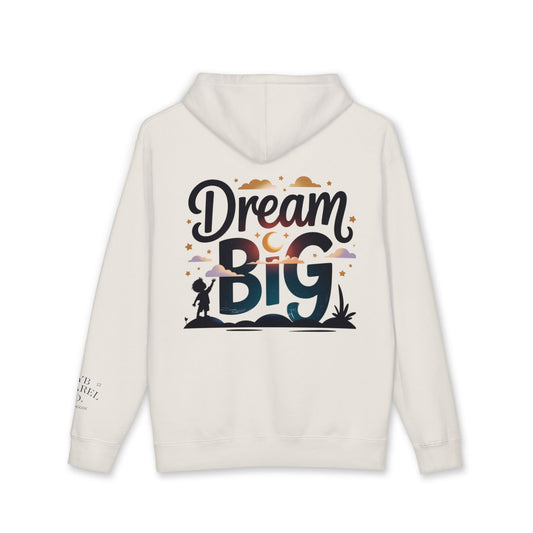 Dream Big Hoodie — Inspirational Camping Graphic Hooded Sweatshirt