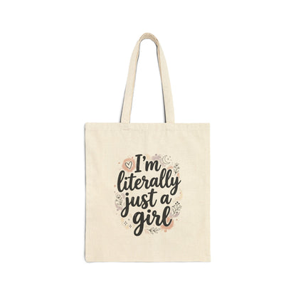 Cotton Canvas Tote Bag – (Make it your own) Personalizable