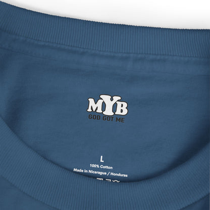 MYB Dreamy Cotton Tee with Inspirational Quote - Unisex Heavyweight Shirt