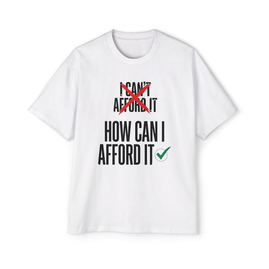 Men's Heavy Oversized Tee