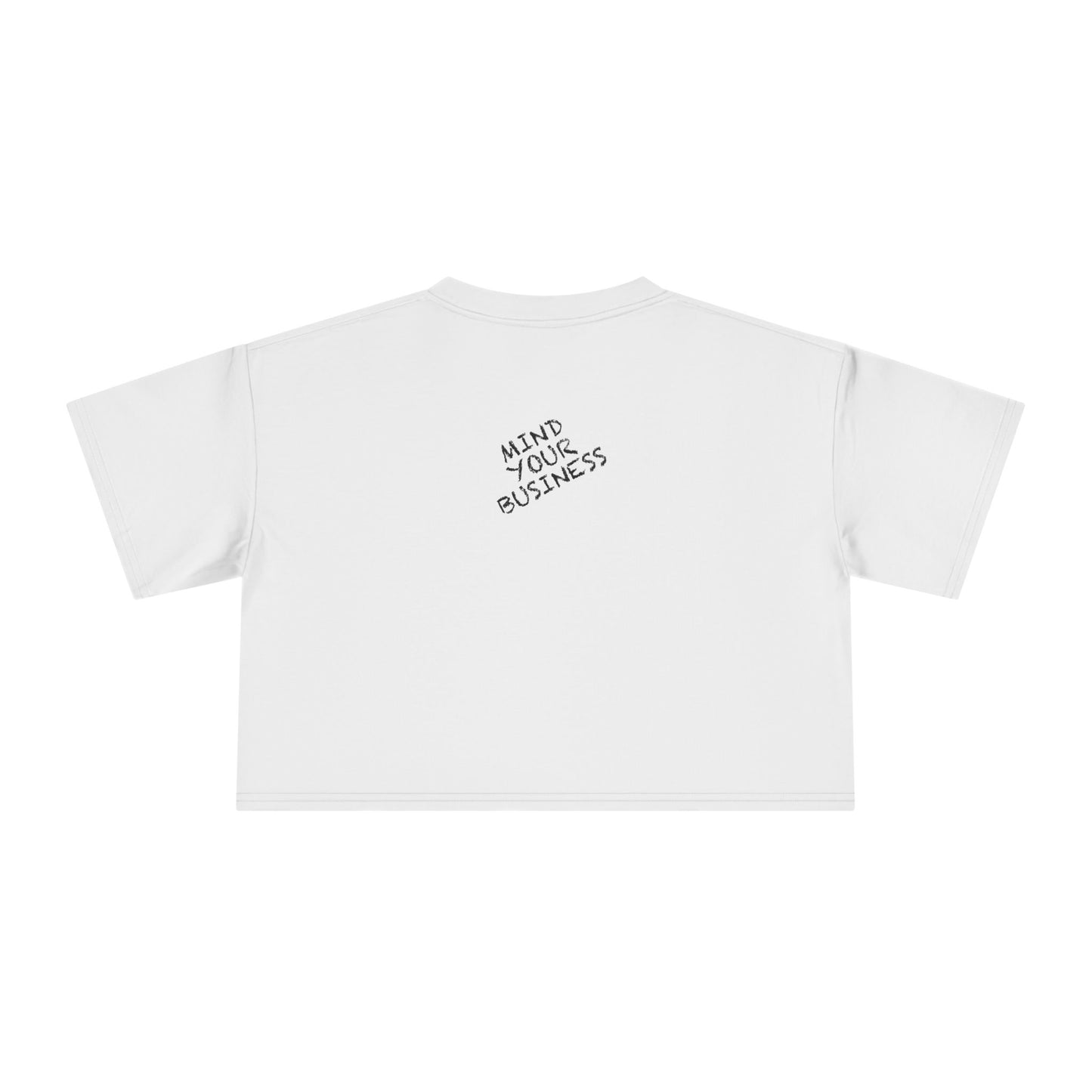 MYB "Literally Just a Girl Crop Tee"