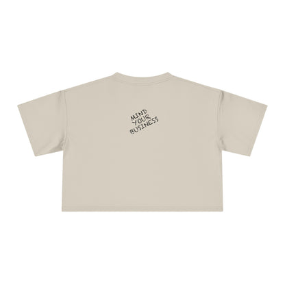 MYB "Literally Just a Girl Crop Tee"