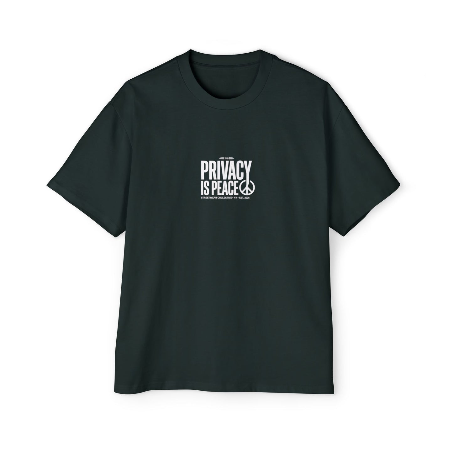 Protect Your Peace Tee — Men’s Oversized Graphic T‑Shirt
