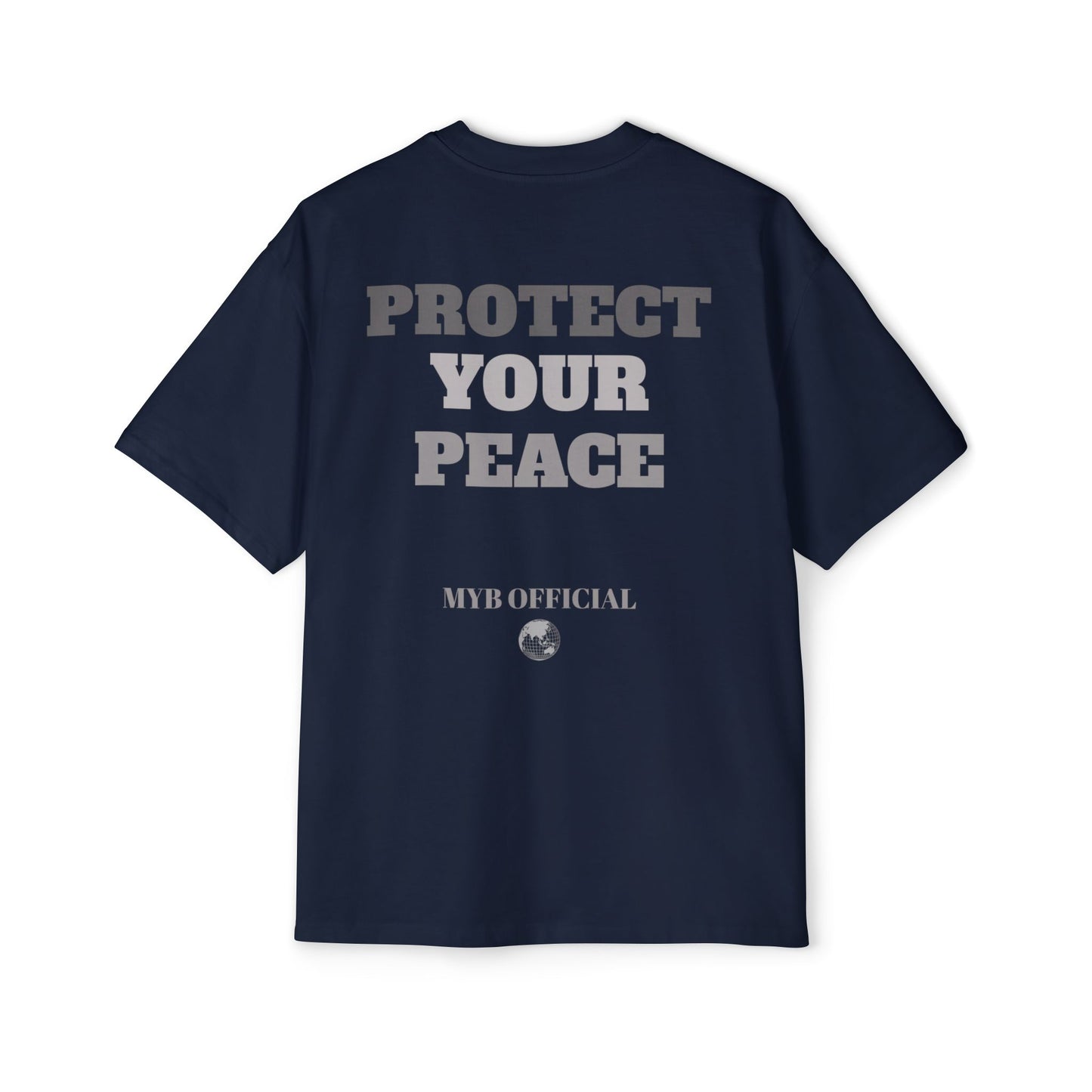 Protect Your Peace Tee — Men’s Oversized Graphic T‑Shirt