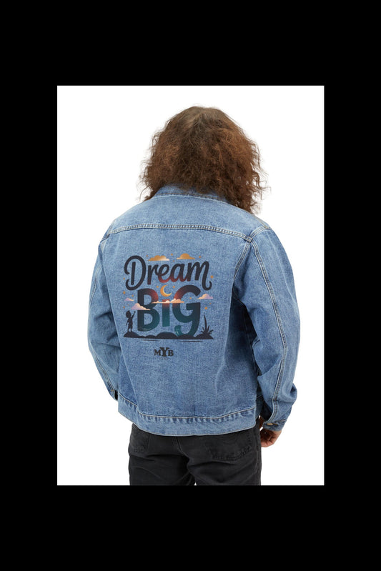 Denim Jacket — 'Dream Big'