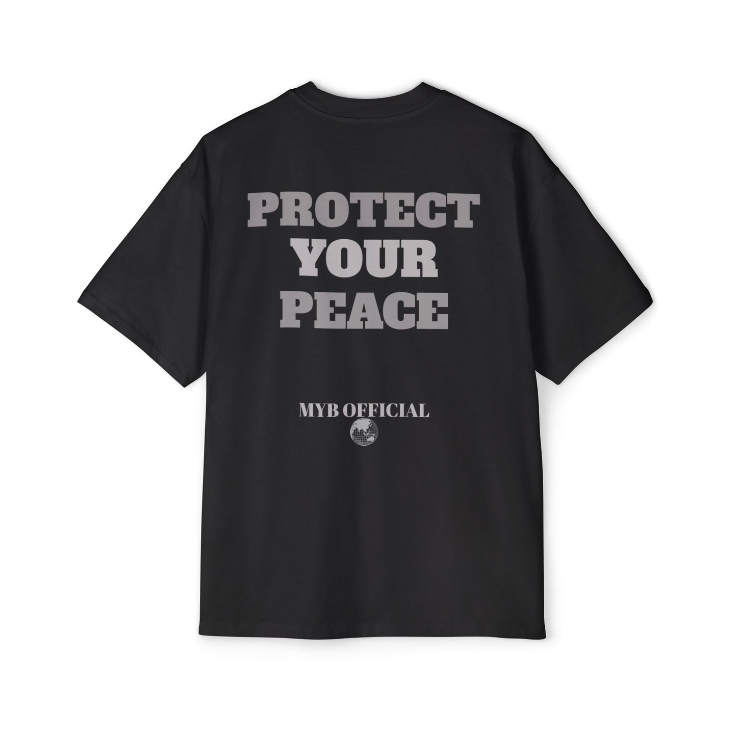 Protect Your Peace Tee — Men’s Oversized Graphic T‑Shirt