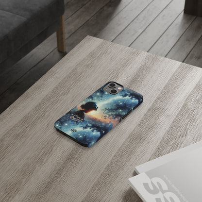 MYB Dreamer Slim Phone Case - Starry Night Design for Dreamers & Nature Lovers