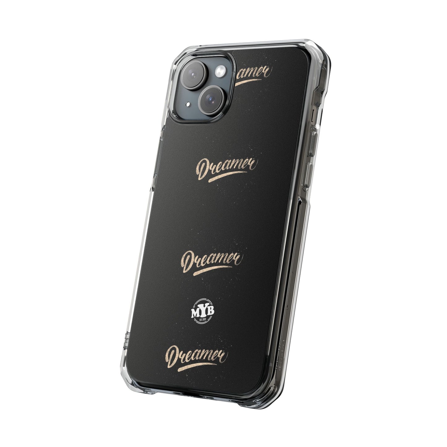 MYB Dreamer Magnetic Clear Impact Case - Stylish Phone Protection