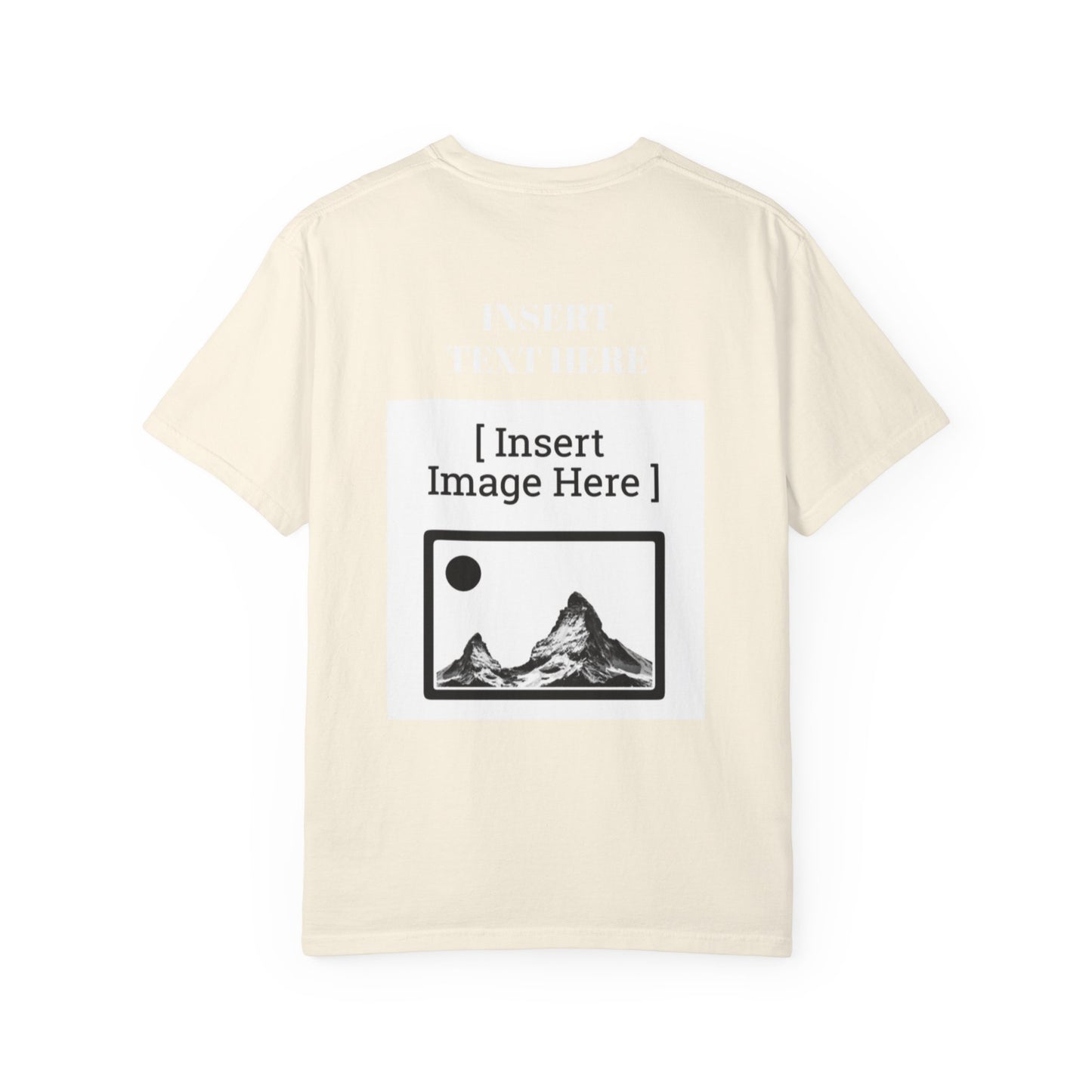 Graphic T-Shirt — Custom Text/Back Print