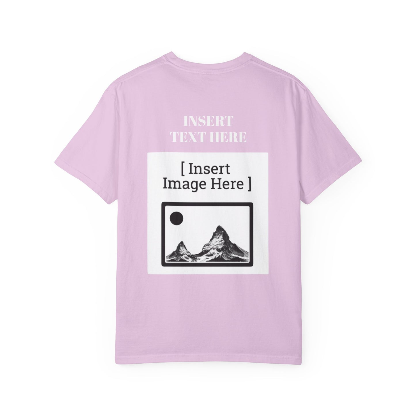 Graphic T-Shirt — Custom Text/Back Print