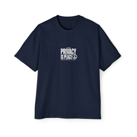 Protect Your Peace Tee — Men’s Oversized Graphic T‑Shirt