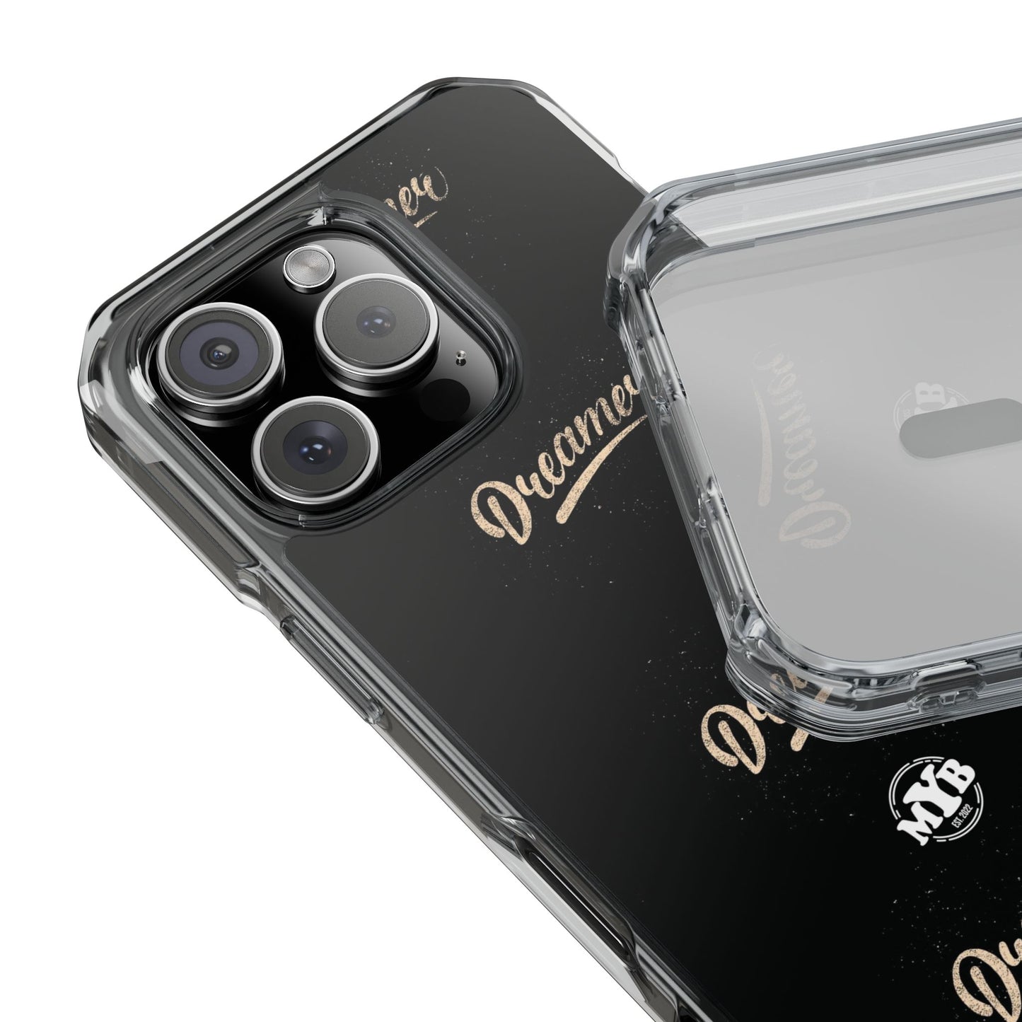 MYB Dreamer Magnetic Clear Impact Case - Stylish Phone Protection
