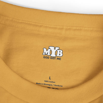 MYB Dreamy Cotton Tee with Inspirational Quote - Unisex Heavyweight Shirt