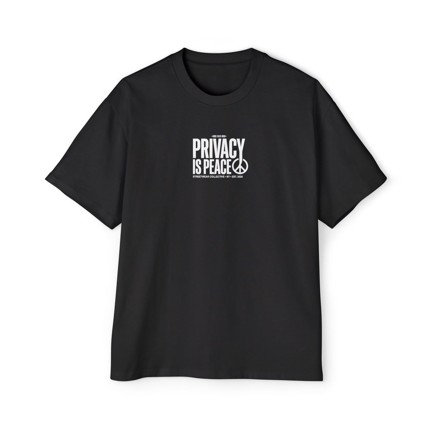 Protect Your Peace Tee — Men’s Oversized Graphic T‑Shirt
