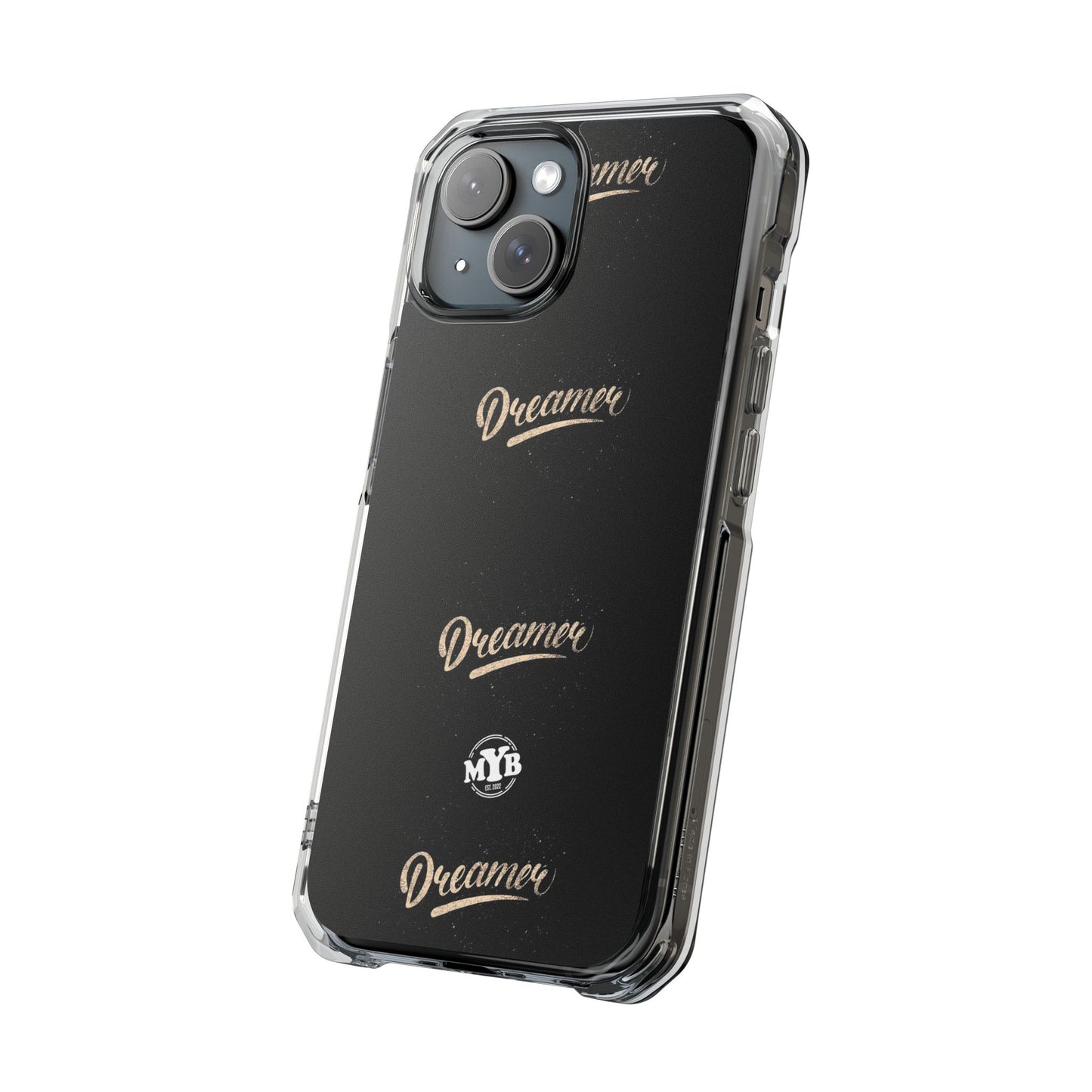 MYB Dreamer Magnetic Clear Impact Case - Stylish Phone Protection