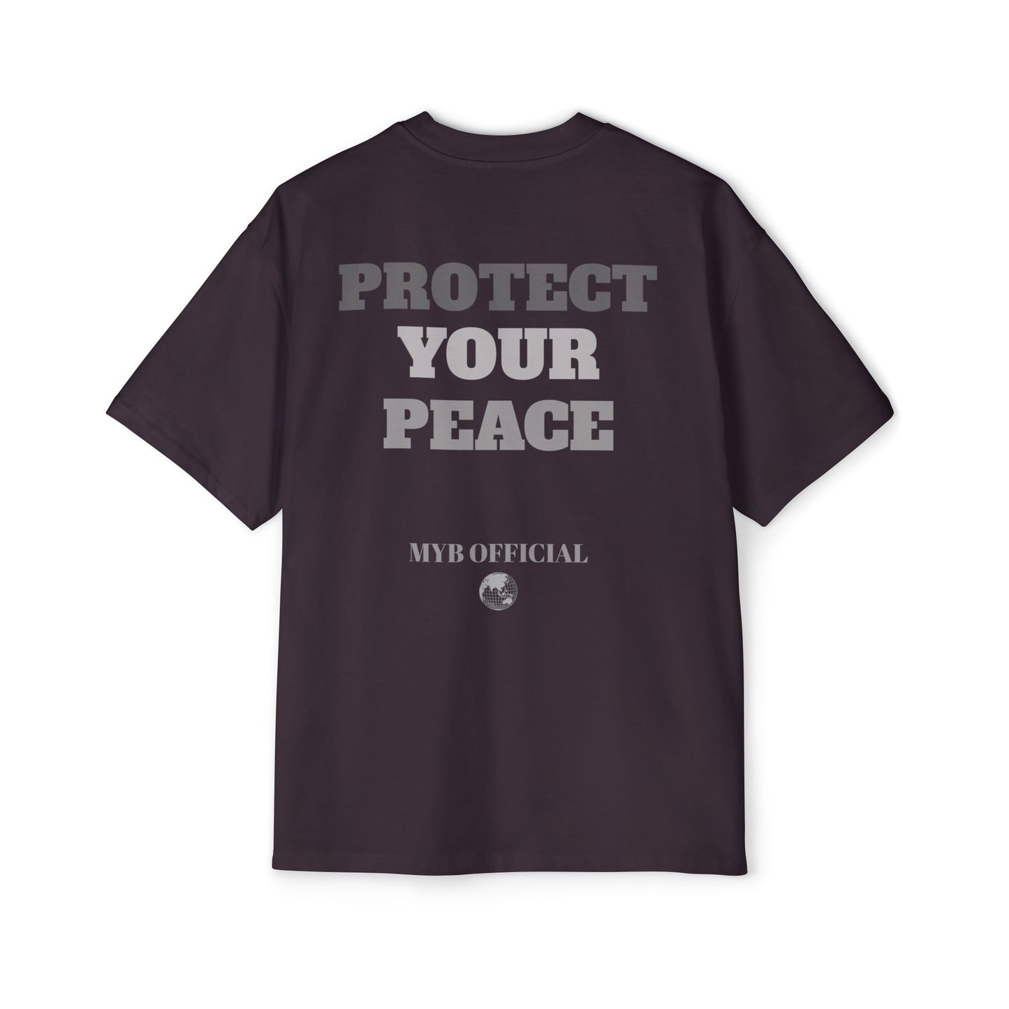 Protect Your Peace Tee — Men’s Oversized Graphic T‑Shirt