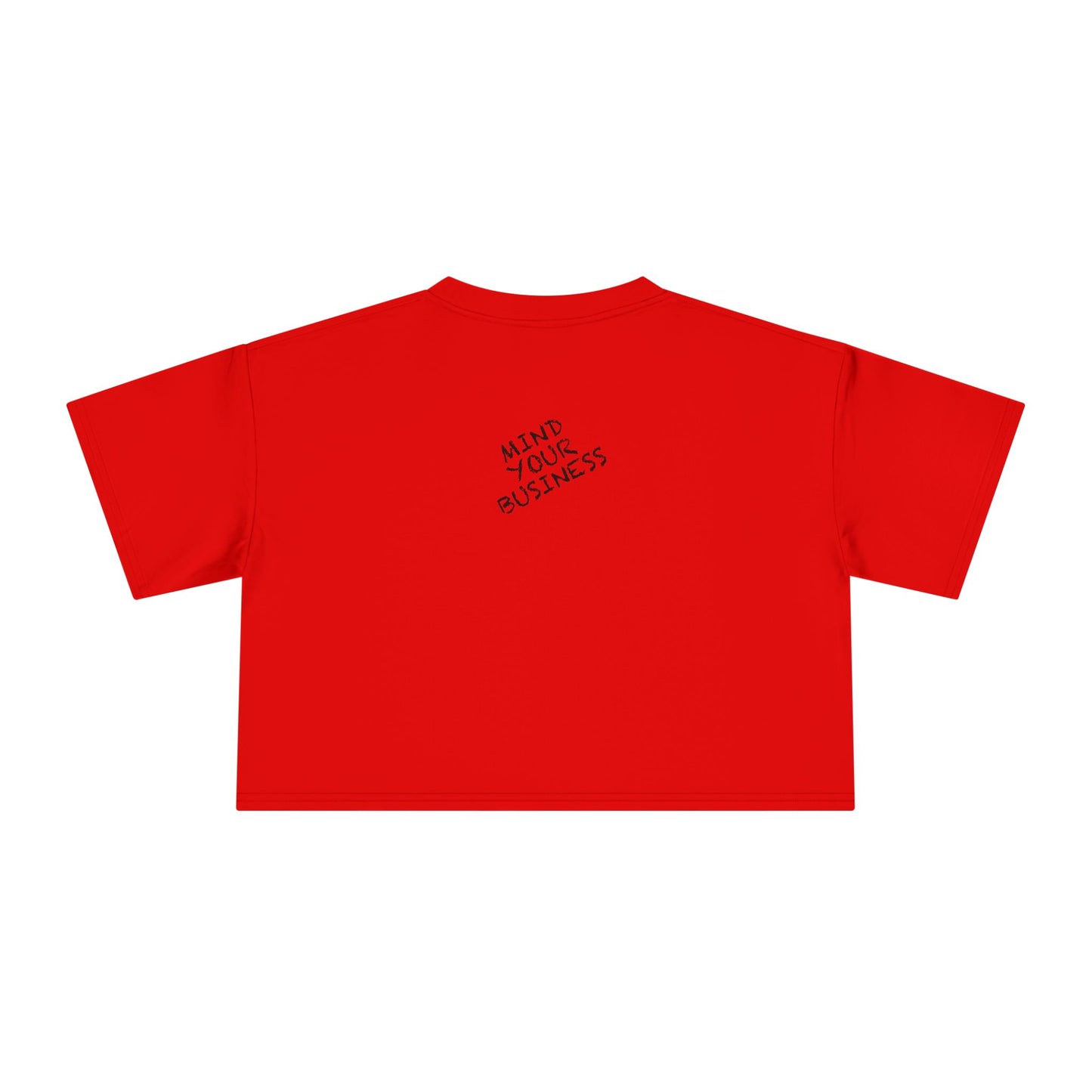 MYB "Literally Just a Girl Crop Tee"