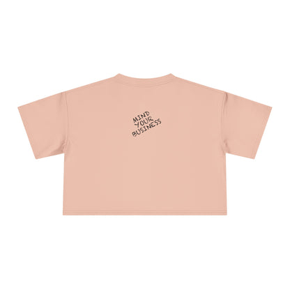 MYB "Literally Just a Girl Crop Tee"