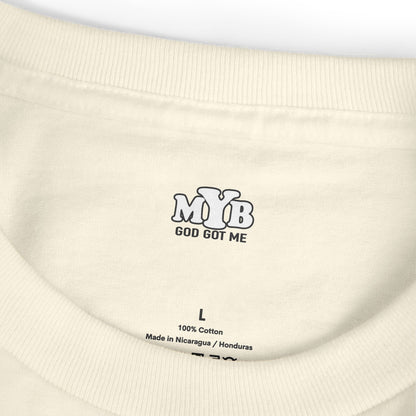 MYB Dreamy Cotton Tee with Inspirational Quote - Unisex Heavyweight Shirt