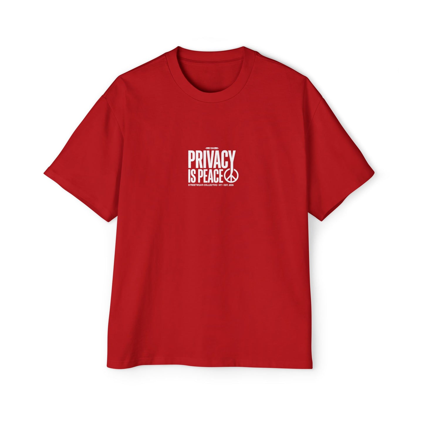 Protect Your Peace Tee — Men’s Oversized Graphic T‑Shirt