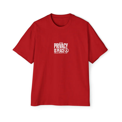 Protect Your Peace Tee — Men’s Oversized Graphic T‑Shirt
